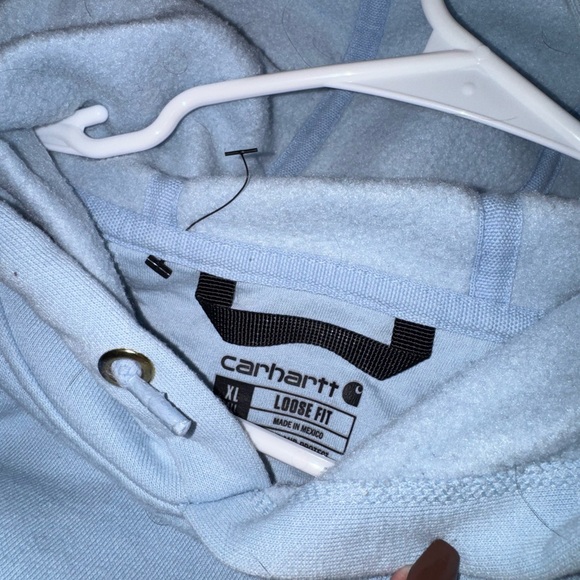 Carhartt Sky Blue Hoodie - Picture 4 of 5
